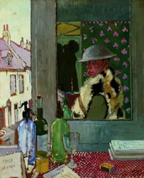 Prêt à partir. Autoportrait, 1917